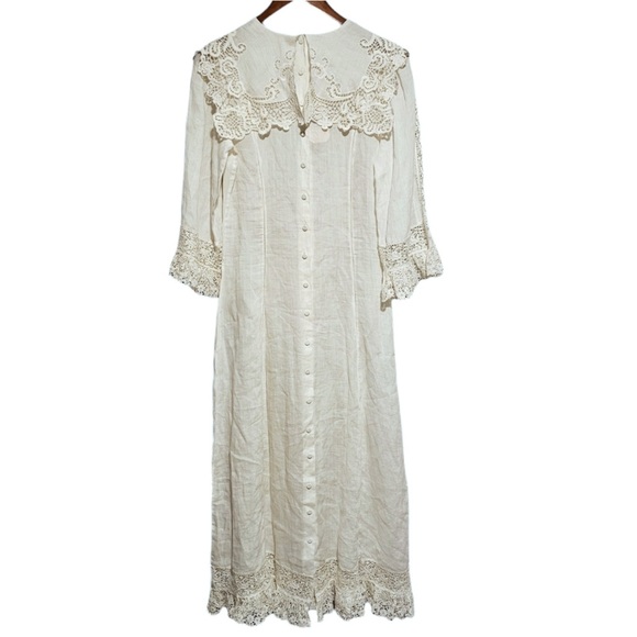 Doen White Lace Maxi Dress - Picture 4 of 5